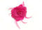 GIZZY® Ladies/Girls Glitter Edge Flower Set on Ponio Band and Hair Clip (Cerise Pink)