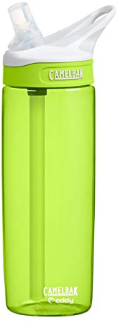 Camelbak Eddy Wasser Trink Flasche Grün 600 ml Sport Outdoor BPA frei Tropfsicher Limeade, 1272301060