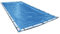 Robelle 541632R-ROB - Copertura invernale per piscina interrata in rete, 4,9 x 9,8 m, 01 - blu