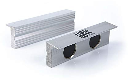 hbm 125 mm. mors supérieurs en aluminium pour l'étau