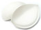 Sew in Bra Cups - Lightly Padded - A to E Cup Black (Ivory, C)