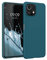 kwmobile Hülle kompatibel mit Xiaomi 11 Lite (5G) NE/Mi 11 Lite (5G) Hülle - weiches TPU Silikon Case - Cover geeignet für kabelloses Laden - Petrol matt