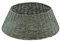 Copri base per Albero di Natale in Vimini D.49/69xH.26 cm. (Dark grey)
