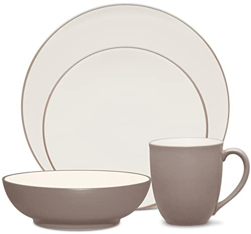 Noritake Clay Colorwave 4-teiliges Coupé-Gedeck