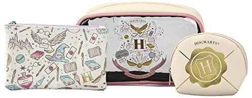 Bioworld Harry Potter Hogwarts Wappen 3-teiliges Reise-Kulturset