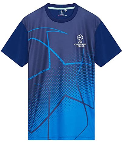 UEFA Champions League Offizielles trainingshirt - Adult - Size Large - Erwachsene - Real Footballshirt