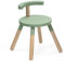 Stokke MuTable Stuhl, Clover Green - 2023 Neugestaltung - Anpassbare Sitzhöhe & entfernbare Rückenlehne - Hergestellt aus Buchenholz - Von 1,5 bis 8 Jahren