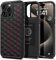 Spigen Cryo Armor Hülle Kompatibel mit iPhone 15 Pro Max -Cryo Red