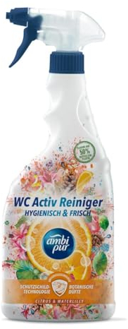 AMBI-PUR WC ACTIVE CLEAN 750 ml Zitrusfrüchte und Seerosen Trigger Import