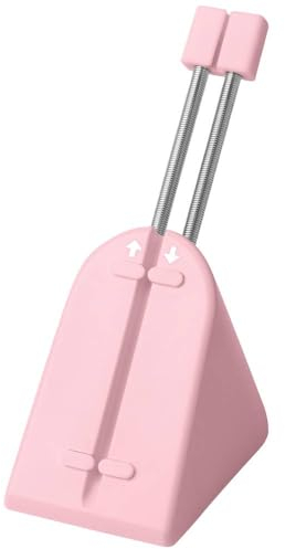 DELTACO GAMING PA85 Bungee Maus-Kabel-Halterung Pink Anpassbare Länge, rutschfest