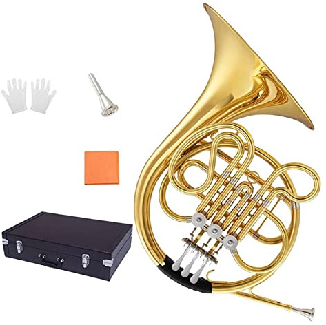 Hörner Metall Messing Horn ist geeignet für Erwachsene professionelle Untersuchung von Blasmusik Blasinstrument