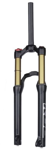 Forcella MTB 20In/24In Forcella Anteriore Per Mountain Bike Con Sospensione Pneumatica Tubo Dritto 1-1/8 QR Forcella 9X100mm Freno A Disco Da 115 Mm A,24in