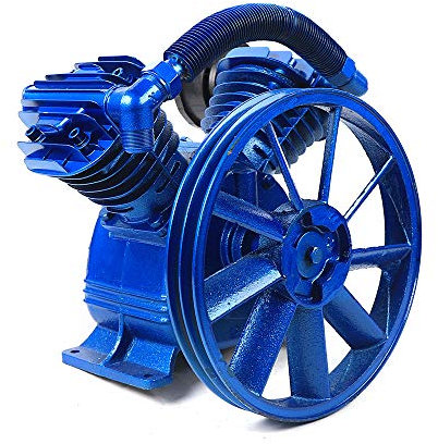 Druckluft Kompressor Luftkompressor Pumpe Air Compressor V-0.6/8, 5.5PS, 21cfm, 115PSI, V-Typ Zweizylinder, Einzelstufe, 4000W, 90mm * 2 Zylinder, 600L/Min, 8 Bar, 850 U/min