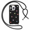Foonary Handyband Hülle mit Band für iPhone 11 Pro 5,8 Handyhülle, Aesthetic Design Kette Necklace Case mit Kordel zum Umhängen Silikon Bumper Schutzhülle Cover Schnur für iPhone 11 Pro, Herz