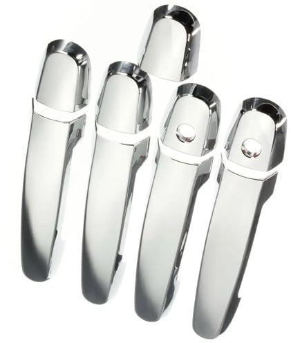 RYLFEQER Auto Türgriff Abdeckung Trim Für Toyota Für Camry Für Corolla RAV4 2001-2011 9 Teile/Satz Auto Türgriff Abdeckungen Außen Teile Chrom Autotürgriffschutz