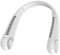 KLACK EUROPE Ventilador de cuello recargable | Ventilador USB ajustable 3 velocidades - ventilador recargable 1200 mAh - manos libres para caminar - deportes - ciclismo, Blanco