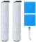 Fixbetter Rodillo de cepillo de repuesto y filtros de algodón para accesorios para aspiradora Eureka NEW400 / NEW400 Gen2, 2 rodillos de cepillo + 2 filtros de algodón + 1 cepillo de limpieza