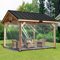 Transparente Plane - mit ösen 2x1m,Plane wasserdicht transparente,Abdeckplane gartenmöbel,Wetterfeste Abdeckplane wasserdicht für Außenbereich Pflanzen Gewächshaus Pet Hutch Dach