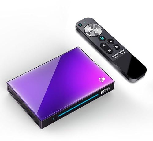 CHROX Android 14.0 TV Box, H96 MAX M9 RK3566 CPU Cortex-A53 Smart TV Box 4K/8K 2.4G/5G Dual Band with BT 5.0 3D/HDR10, 8K Ultra HD Set Top Box,8GB+128GB