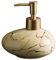 soap dispenser with pump Shampoo Body Wash Dispenser Bottle Small 300ML Push Empty Bottle Soap Dispenser bathroom kitchen lotion(Beige)