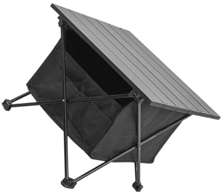 BESPORTBLE Mesa Plegable para Exteriores para Acampar de Tela Oxford Portátil Escritorio Plegable Multifuncional Fácil de Transportar Y Almacenar