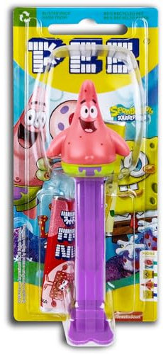 1x PEZ Spender Spongbob Schwammkopf Patrick inkl. 2 x Pez Bonbons 2 x 8,5 g