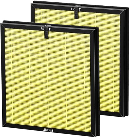 AP303 AP304 - Filtro di ricambio per depuratore d'aria Dayette AP303/AP304, 3 in 1 H14 True HEPA ad alta efficienza, filtro dell'aria a carbone attivo di ricambio per animali domestici (2 pezzi)