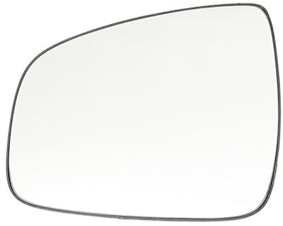 Beheizbar Spiegelglas Ersatz für Renault Dacia Duster Logan Sandero Symbol, Außenspiegel Glas Asphärisch mit Trägerplatte, Umkehrlinse Rückfahrglas Spiegel (Left)