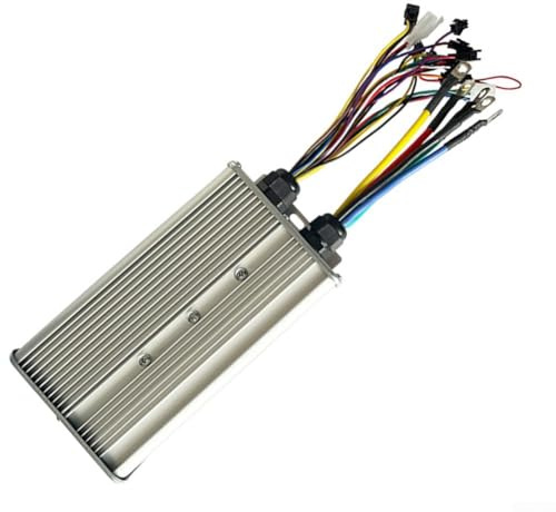 48V-72V 60A Dual Motor Controller für Elektroroller 1000W-3000W mit Hall und Non-Hall Kompatibilität, 18 Mos JN-60A Ersatz für E-Bike Conver