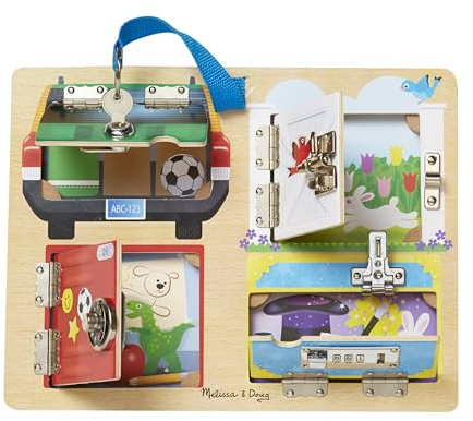 Melissa & Doug Lock & Latch Board