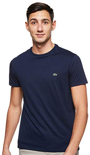 Lacoste Th6709, T-shirt Uomo, Marine, XS