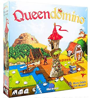 Blue Orange, Queendomino Game UK Edition, Board Game, Ages 8+, 2-4 Players, 25 Minutes Playing