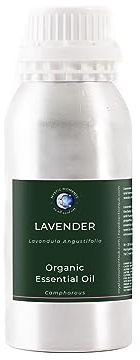 Mystic Moments | Organic Lavender Essential Oil | 500g | Lavandula angustifolia gives a soft floral, herbal aroma for diffusers, oil blends and fragrance formulations.