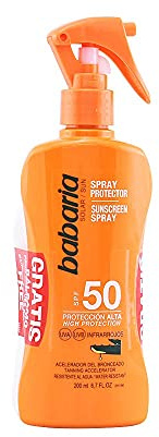 Babaria - Pack Protector Solar 50 + After sun | sunscreen spf 50 | crema solar 50 para este verano | crema solar corporal 50 en Spray | Protección Sola