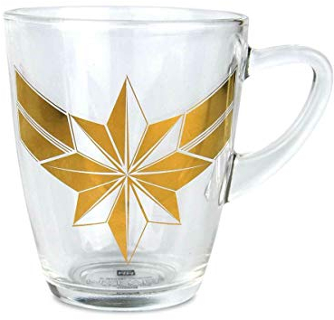 Captain Marvel Coupe Logo 220ml Verre