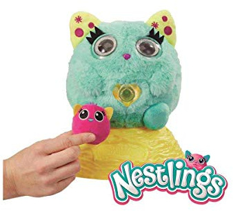 Goliath - Nestlings - Interaktives Kuscheltier mit Licht- und Soundeffekten