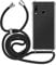 MyGadget Handykette für Huawei P30 Lite - [ TPU Hülle mit verstellbaren Band ] - Handyhülle mit Handyband zum Umhängen Kordel Schnur Case Schutzhülle - Schwarz