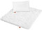 sleepling 197120 Kinder Betten Set | Kinderkopfkissen Kissen 40 x 60 cm + Bettdecke 100 x 135 cm Sommerdecke | Mikrofaser Decke | Ökotex | Wärmeklassengarantie | Made in EU, weiß