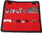 KIMISS 38pcs Kit de Herramientas de extracción de Radio, Kit de Llave de Herramienta de instalación de eliminación de Sterieo de Radio de Coche(Rojo)