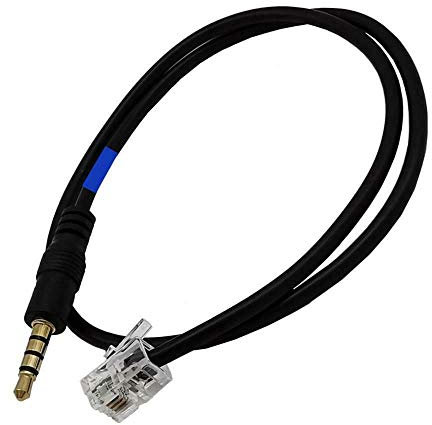 INNOV8 RJ9 4P4C male to 3.5mm Male Cell Phone Adapter Cable for Cisco Telephone - 0.8m