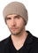 Style & Republic Herren Beanie aus 100% Kaschmir | edle Männer-Mütze aus feinstem Cashmere | Bundumfang 56cm (Nougat)