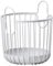 Zone Denmark Inu Korb zur Aufbewahrung, Kleiner Aufbewahrungskorb für Küche, Bad, Kinderzimmer, Home-Office, aus Metall, Durchm. 10,5 cm, Höhe 13,5 cm, Soft Grey