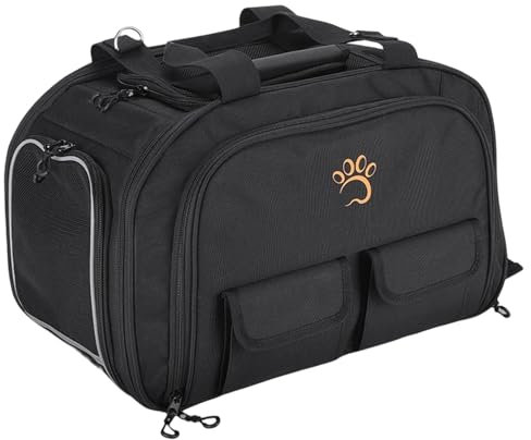 Tasche für Haustiere zur Fahrradmontage - Hunde-Fahrradträger-Rucksack, Abnehmbarer Hundeträger - Fahrradkorb, Hunde-Fahrradträger, Taschen für Haustier, Reisen, Camping, Spaziergang
