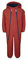 Trollkids Kinder Nordkapp Softshell Overall Einteiler, Rostrot/Mystik Blau, Größe 92