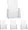 Taymar porte-brochures de table DIN A5, transparent (Lot de 4)