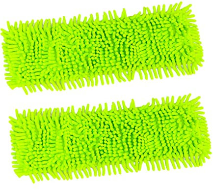 Mobestech 2pcs Cloth Replacement for Flat Mops Soft Absorbent Cleaning Accessories for Home Corners Design for Floor Cleaning