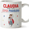 MUGFFINS Tazas Personalizadas para PODÓLOGA mujer - En Español - ¡Eres Súper! - 11 oz / 330 ml - Regalo Personalizable original y divertido