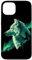 Hülle für iPhone 13 Wolf Northern Lights Alaska Arctic Up North White Wolf Lover