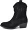 IF Fashion Scarpe da Donna Stivali Stivaletti Camperos Traforati G678 nero N.36