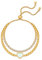 LILIE&WHITE Damen Herz-Armband, Vergoldet & Hypoallergen, Verstellbares Design mit Perlen und Zirkonia, Elegantes Schmuckstück für Geburtstage, Jubiläen und Besondere Anlässe